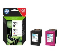 HP Tintes kombinētais iepakojums Nr. 301 (N9J72AE) | 1380571  | 0889894508898 | N9J72AE