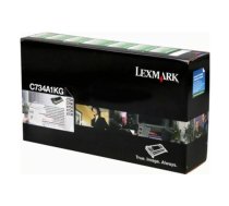 Toneris Lexmark C734A1KG Black Original (C734A1KG) | C734A1KG  | 0734646047593