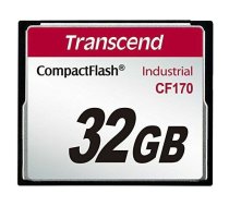 Transcend CompactFlash CF170 32GB, atmiņas karte | 1575076  | 0760557825074 | TS32GCF170