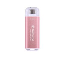 Transcend SSD USB-C 2TB EXT ārējais SSD disks. PINK/TS2TESD300P TRANSCEND | TS2TESD300P  | 760557850854