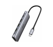 Ugreen USB-C stacija/replikators līdz 3x USB 3.0 + HDMI 4K + USB-C PD 100W | 70495  | 6957303874958