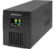 UPS Qoltec UPS avārijas barošanas avots | Monolīts | 1500VA | 900W | LCD | USB | 53770  | 5901878537702 | ZSIQOCUPS0065