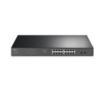 TP-Link Switch||TL-SG1218MPE|Desktop/pedestal|Rack|16x10Base-T / 100Base-TX / 1000Base-T|PoE+ ports 16|192 Watts|TL-SG1218MPE