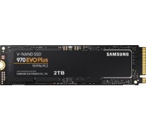 Samsung SSD||970 Evo Plus|2TB|M.2|PCIE|NVMe|MLC|Write speed 3300 MBytes/sec|Read speed 3500 MBytes/sec|MTBF 1500000 hours|MZ-V7S2T0BW