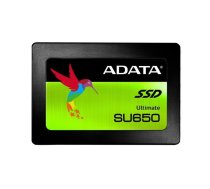 ADATA SSD||SU650|480GB|SATA 3.0|Write speed 450 MBytes/sec|Read speed 520 MBytes/sec|2,5''|TBW 280 TB|MTBF 2000000 hours|ASU650SS-480GT-R