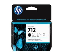 HP INK CARTRIDGE BLACK NO.712/80ML 3ED71A