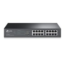 TP-Link Switch TL-SG1016PE Web Managed, Desktop/Rackmountable, 1 Gbps (RJ-45) ports quantity 16, PoE+ ports quantity 8