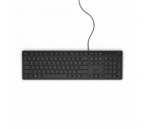 Dell KB216 Standard, Wired, Chiclet style, RU, Black, Numeric keypad, 503 g