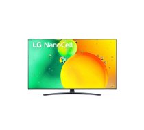 LG 65NANO763QA 65'' (165 cm), Smart TV, WebOS, 4K HDR NanoCell, 3840 × 2160, Wi-Fi, DVB-T/T2/C/S/S2