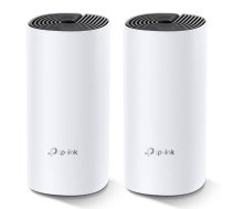 TP-Link Whole Home Mesh WiFi System Deco M4 (2-Pack) 802.11ac, 300+867 Mbit/s, 10/100/1000 Mbit/s, Ethernet LAN (RJ-45) ports 2, MU-MiMO Yes, Antenna type 2xInternal