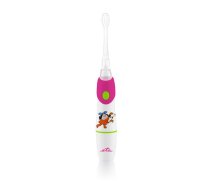 ETA SONETIC Toothbrush 071090010 Battery operated, For kids, Number of brush heads included 2, Sonic technology, White/ pink