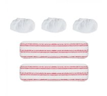 Polti Vaporetto Kit of 2 Cloths and 3 Sockettes PAEU0324 Suitable for Vaporetto models: Pro, Classic, Forever Exclusive, Evolution, Edition and Vaporetto 2085 series