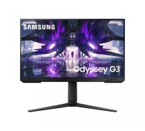 Samsung Gaming Monitor LS24AG320NUXEN 24 '', VA, FHD, 1920 x 1080, 16:9, 1 ms, 250 cd/m², Black, 165 Hz, HDMI ports quantity 1