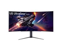 LG UltraGear Curved OLED Gaming Monitor 45GR95QE-B 45 '', WQHD, 3440 x 1440, 21:9, 0.03 ms, 240 Hz, HDMI ports quantity 2