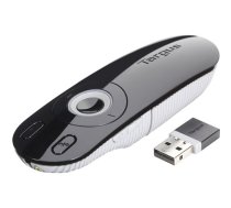 Targus | Laser Presentation Remote | Black, Grey | Plastic | * Clear&intuitive layout enables users to open and operate a presentation with ease. Laser pointer makes it easy to     highlight presentation content while the back-lit buttons make it easy to 