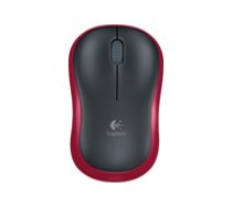 Logitech LOGI M185 Wireless Mouse RED EER2