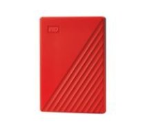 Western Digital WD My Passport 2TB portable HDD Red