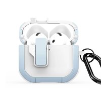 Dux Ducis - AirPods 4 PECP Series PC+TPU Cover with Hook White Blue