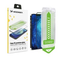 Wozinsky 9H tempered glass with mounting frame for iPhone 13 Pro Max Wozinsky Premium Glass - black