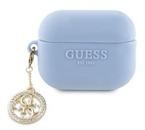 Guess Guess GUAP23DSLGHDB AirPods Pro 2 cover blue/blue 3D Rubber 4G Diamond Charm