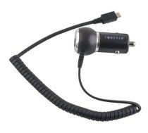 Forever 1A Compact Design Car Charger Micro USB (Universal) 1,2m Cable Euro CE (EU Blister) Black