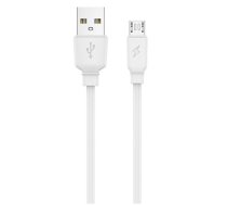 Jellico B15 Durable-Soft Universal Micro USB to USB Data&Fast 3.1A Charger Cable 1m White