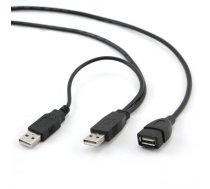 Gembird CABLE USB2 DUAL EXTENSION AMAF/0.9M CCP-USB22-AMAF-3