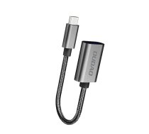 Dudao Dudao adapter cable OTG USB 2.0 to USB Type C gray (L15T)