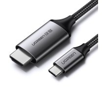 Ugreen Ugreen cable HDMI cable - USB Type C 4K 60 Hz 1.5 m black-gray (MM142 50570)