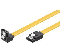Goobay SATA cable PC data cable; 6 Gbps; 90° clip 95020