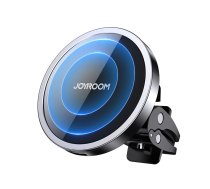 Joyroom Joyroom Car Magnetic Holder Qi Wireless Inductive Charger 15W (MagSafe Compatible for iPhone) Black (JR-ZS240)