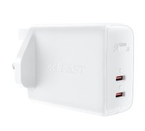 Acefast Acefast GaN charger (UK plug) 2x USB Type C 50W, Power Delivery, PPS, Q3 3.0, AFC, FCP (A32 UK)