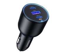 Ugreen Ugreen CD293 car charger 2x USB-C PD and 1x USB-A 130W - black