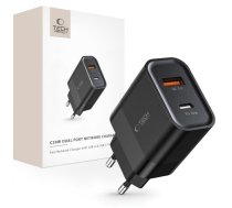 Tech-Protect Tech-Protect C30W USB-C PD 30W / USB-A QC 3.0 network charger - black