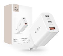 Tech-Protect Tech-Protect NC30W network charger 2x USB-C PD 30W / USB-A QC 3.0 - white