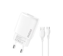 Dudao Dudao USB-A 7.5W wall charger + USB-A - USB-C cable 1m white (A1sEUT)