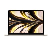 Apple MacBook Air Starlight, 13.6 '', IPS, 2560 x 1664, M2, 8 GB, SSD 256 GB, M2 8-core GPU, Without ODD, macOS, 802.11ax, Bluetooth version 5.0, Keyboard language English, Keyboard backlit, Warranty 12 month(s), Battery warranty 12 month(s), Liquid Reti