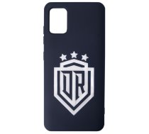 Evelatus Samsung A41 Soft Touch Silicone Case DR Logo N1 White Black