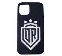Evelatus iPhone 12 Pro Soft Touch Silicone Case DR Logo N1 White Black