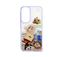 iLike Samsung Galaxy A35 EPOXY CARTOON COVER White Blue