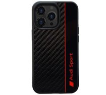 Audi Audi Carbon Fiber Stripe iPhone 13 Pro / 13 6.1'' black/black hardcase AUS-TPUPCIP13P-R8/D1-BK