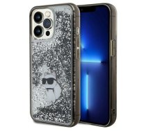 Karl Lagerfeld Karl Lagerfeld Liquid Glitter Choupette case for iPhone 13 Pro Max - transparent