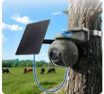 EZVIZ EB8 Pro Ranger + Solar Panel 8W - 4G & Wi-Fi Smart Home Battery Camera Kit