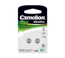 Camelion AG1/LR60/LR621/364, Alkaline Buttoncell, 2 pc(s)