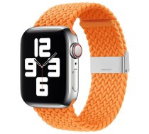 iLike Apple Watch 38/40/41mm Braided Fabric Strap Orange