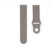 Connect 22mm Silicone Loop Watch Strap (S/M 110mm) Gray