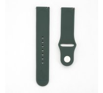 Connect 20mm Silicone Loop Watch Strap (S/M 110mm) Olive