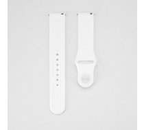 Connect 22mm Silicone Loop Watch Strap (130mm M/L) White