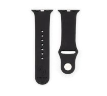 Connect Watch 38/40/41mm Silicone Loop Watch Strap (110mm S/M) Black