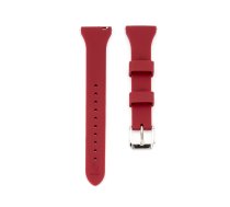 Connect 20mm T-buckle Silicone Loop Watch Strap (130mm M/L) Plum